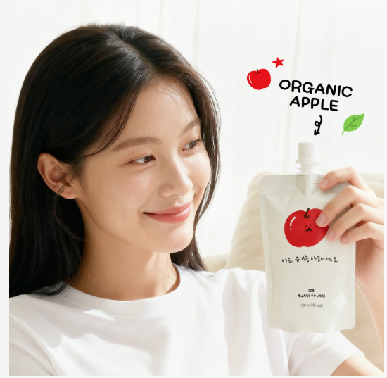 tutti frutti 유기농 사과